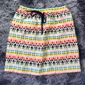 Vintage 70s Pandora Novelty Print Skirt